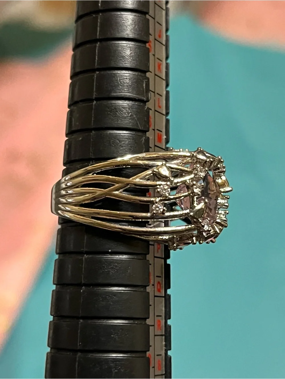 Pink Cocktail Ring